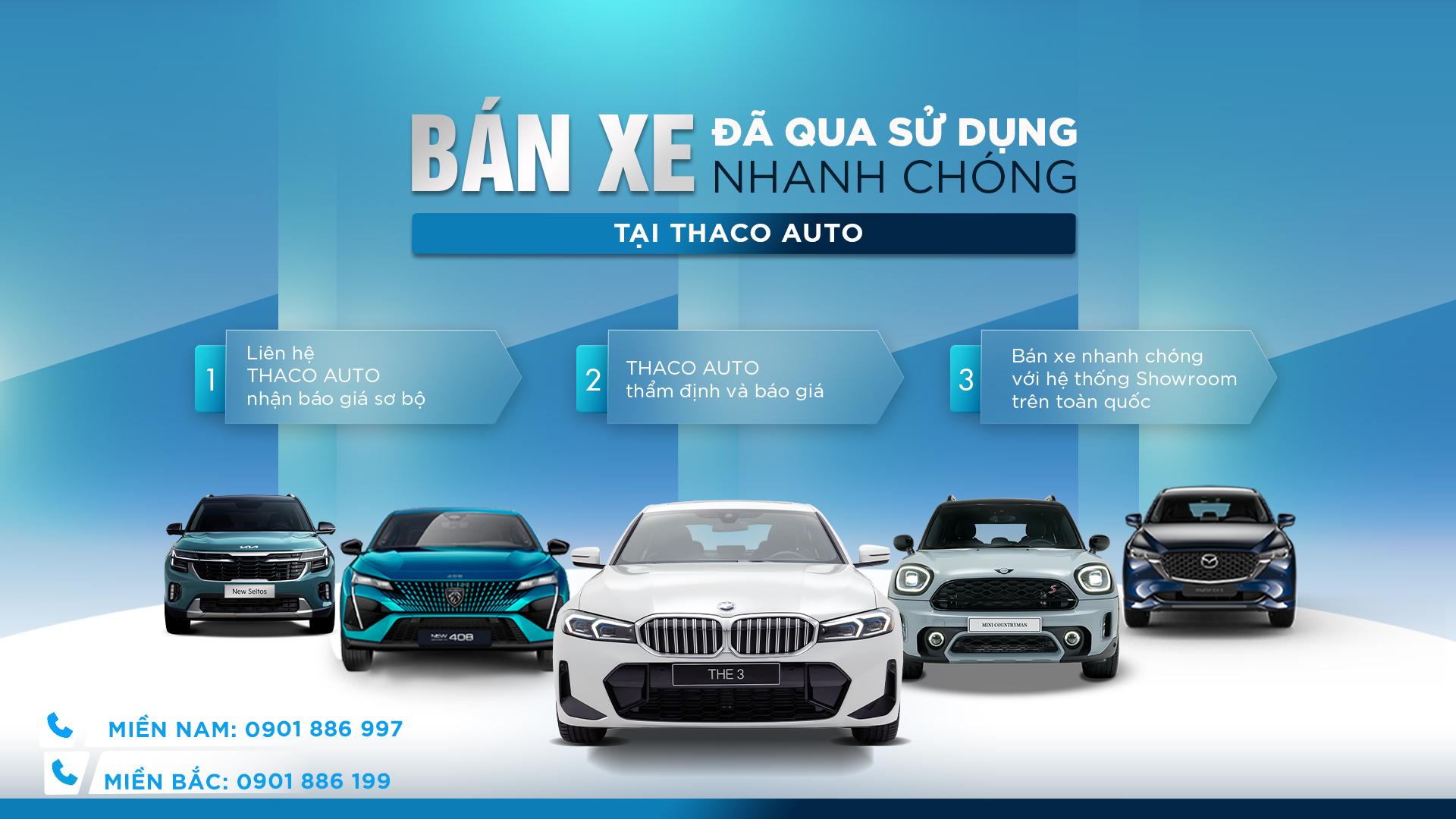 Bán xe đã qua sử dụng nhanh chóng tại THACO AUTO